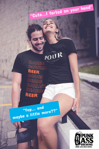 Barbeque. Bowling. Beer. Boobs. Bears